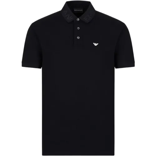 Basic Polo Shirt , male, Sizes: L - Emporio Armani - Modalova