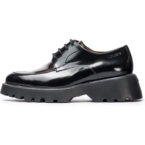 Blucher Portobello Burdeos, Farbe: Schwarz , Damen, Größe: 41 EU - Wonders - Modalova