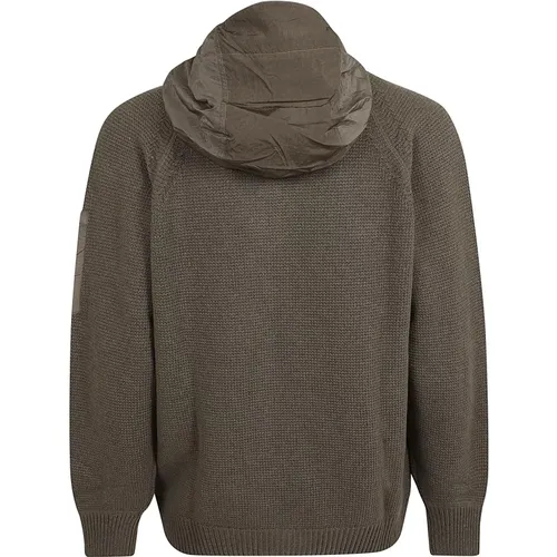 Luxurious Wool Sweater in Nude Neutrals , male, Sizes: S, L - C.P. Company - Modalova