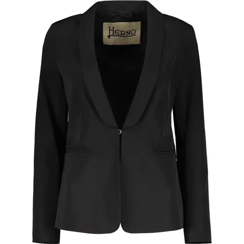 Blazers, female, , Size: S Elegant Blazer - Herno - Modalova