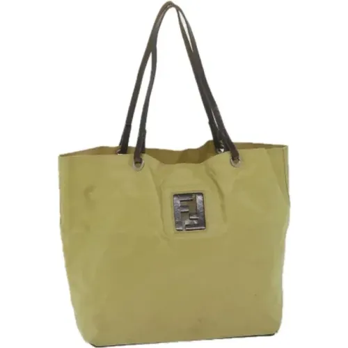 Pre-owned Tote Bags, female, , Size: ONE SIZE Pre-owned Nylon fendi-bags - Fendi Vintage - Modalova