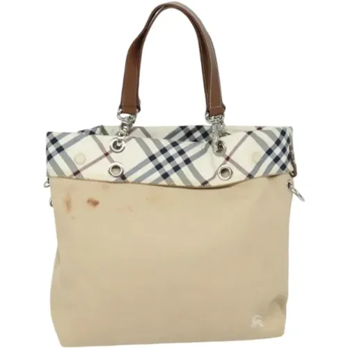 Pre-owned Canvas totes , female, Sizes: ONE SIZE - Burberry Vintage - Modalova