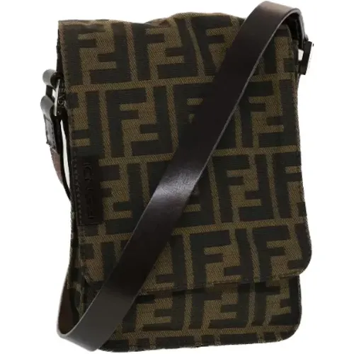 Pre-owned Cross Body Bags, female, , Size: ONE SIZE Pre-owned Canvas fendi-bags - Fendi Vintage - Modalova