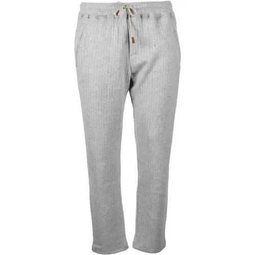 Sweatpants, male, , Size: L Wool Cashmere Pants - Eleventy - Modalova