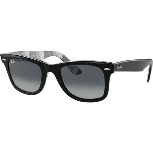 Klassische Wayfarer Sonnenbrille Rb2140 13183A , unisex, Größe: 54 MM - Ray-Ban - Modalova