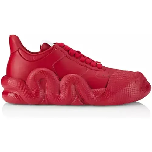 Cobra Sneakers mit Perforiertem Detail , Herren, Größe: 40 EU - giuseppe zanotti - Modalova