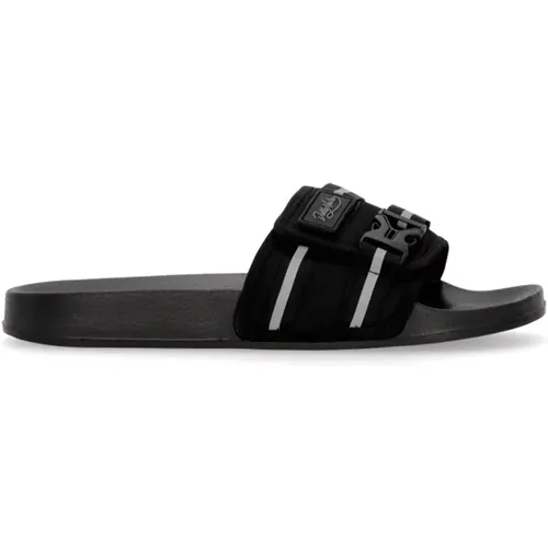 Sliders, male, , Size: 12 US Pro Slippers with Velcro Closure - Dolly Noire - Modalova