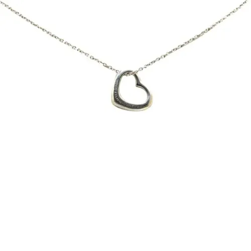 Pre-owned Jewellery, female, , Size: ONE SIZE Pre-owned Silver necklaces - Tiffany & Co. Pre-owned - Modalova