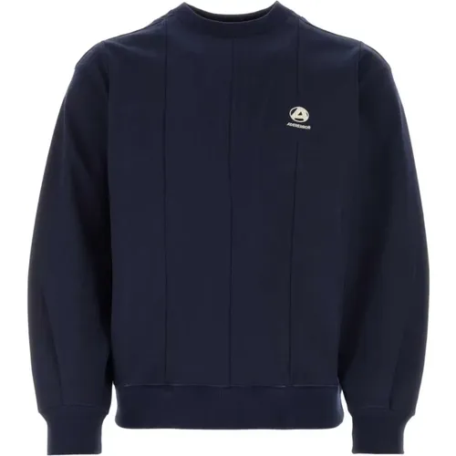 Navy Baumwollmischung Sweatshirt - Ader Error - Modalova