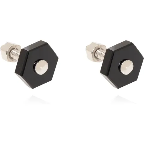 Cufflinks & Tie Clips, male, , Size: ONE SIZE Screw Head Cufflinks - Lanvin - Modalova