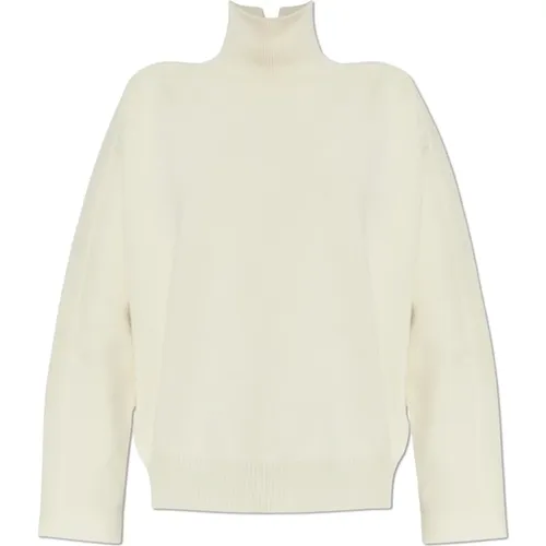 Turtlenecks, female, , Size: M Wool turtleneck - Jil Sander - Modalova