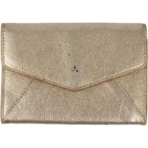 Pre-owned Leather wallets , female, Sizes: ONE SIZE - Yves Saint Laurent Vintage - Modalova