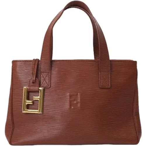 Pre-owned Tote Bags, female, , Size: ONE SIZE Pre-owned Leather fendi-bags - Fendi Vintage - Modalova