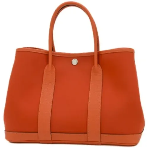 Pre-owned Tote Bags, female, , Size: ONE SIZE Pre-owned Leather handbags - Hermès Vintage - Modalova