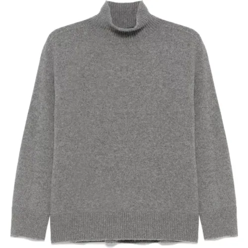 Grauer Kaschmir Pullover Damenbekleidung , Damen, Größe: S - Max Mara - Modalova