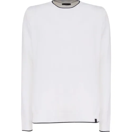 Round-neck Knitwear, male, , Size: L Round-neck Knitwear - Fay - Modalova