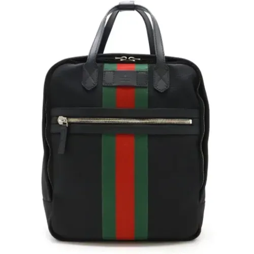 Pre-owned Canvas gucci-bags , female, Sizes: ONE SIZE - Gucci Vintage - Modalova