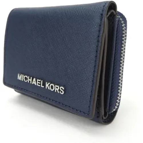 Pre-owned Wallets, female, , Size: ONE SIZE Pre-owned Canvas wallets - Michael Kors Pre-owned - Modalova