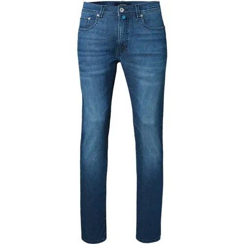 Slim-Fit Jeans , Herren, Größe: W34 L36 - Pierre Cardin - Modalova