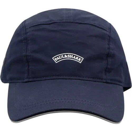 Caps, male, , Size: 62 CM Stylish Cotton Baseball Cap - PAUL & SHARK - Modalova