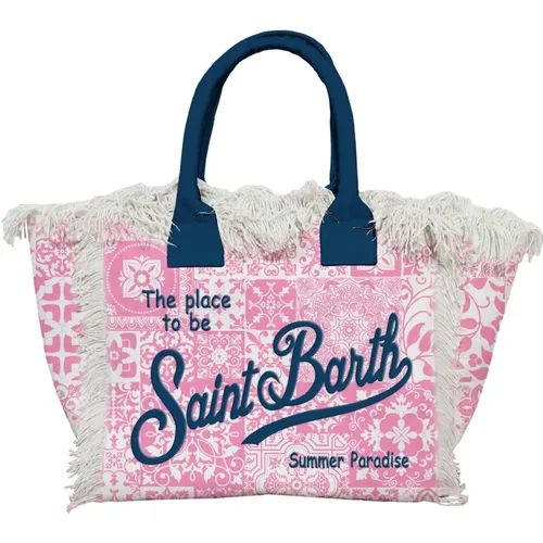 Rosa Taschen für Modebegeisterte - MC2 Saint Barth - Modalova