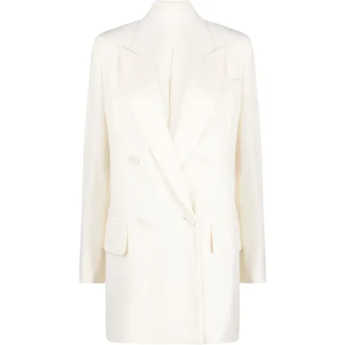 Double-Breasted Wool Blazer , female, Sizes: 2XS, XS, S - Max Mara - Modalova