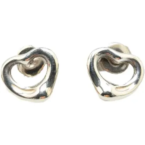 Pre-owned Jewellery, female, , Size: ONE SIZE Pre-owned Metal earrings - Tiffany & Co. Pre-owned - Modalova