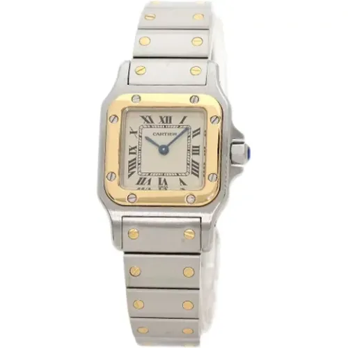 Pre-owned Glass watches , female, Sizes: ONE SIZE - Cartier Vintage - Modalova