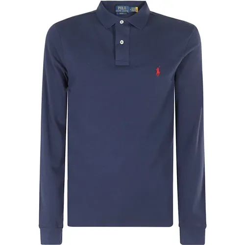 Polo ML , Herren, Größe: L - Ralph Lauren - Modalova