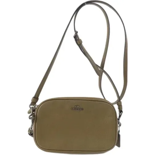 Pre-owned Cross Body Bags, female, , Size: ONE SIZE Pre-owned Leather shoulder-bags - Coach Pre-owned - Modalova