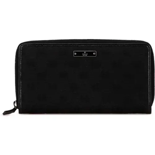 Pre-owned Wallets, female, , Size: ONE SIZE Pre-owned Canvas wallets - Gucci Vintage - Modalova