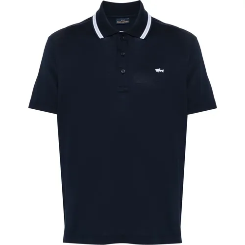 Cotton Polo Shirt , male, Sizes: 2XL, L, XL, 3XL, M - PAUL & SHARK - Modalova