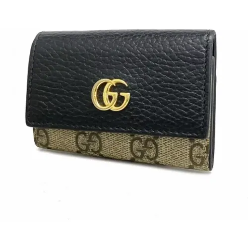 Pre-owned Leather key-holders , female, Sizes: ONE SIZE - Gucci Vintage - Modalova