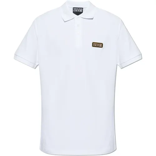 Polo mit Logo , Herren, Größe: 2XL - Versace Jeans Couture - Modalova