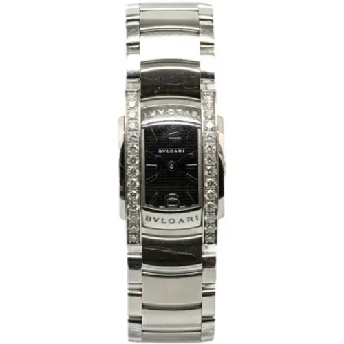 Pre-owned Watches, female, , Size: ONE SIZE Pre-owned Stainless Steel watches - Bvlgari Vintage - Modalova