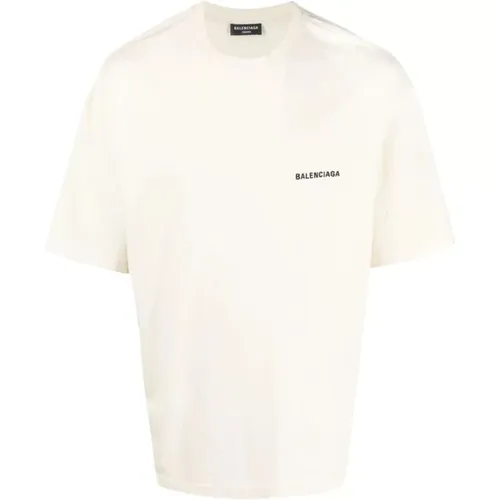 T-Shirts , Herren, Größe: 2XS - Balenciaga - Modalova