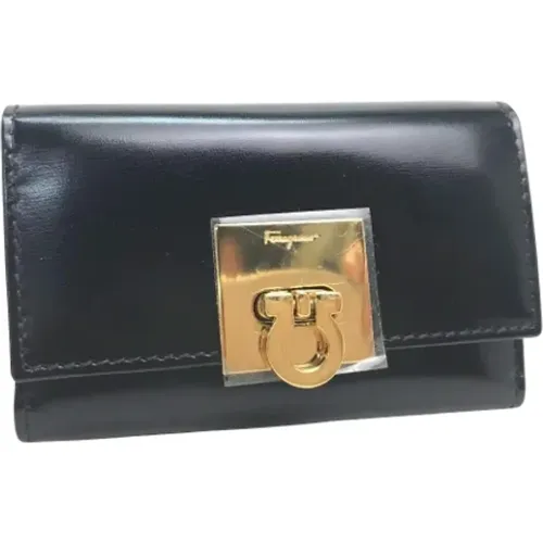 Pre-owned Accessories, female, , Size: ONE SIZE Pre-owned Leather key-holders - Salvatore Ferragamo Pre-owned - Modalova