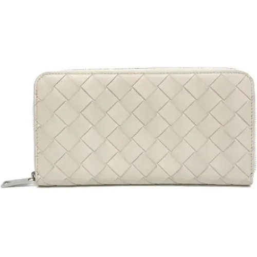 Pre-owned Leather wallets , female, Sizes: ONE SIZE - Bottega Veneta Vintage - Modalova