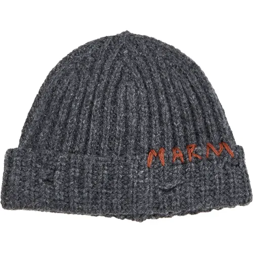 Beanies, male, , Size: M Stylish Hats Collection - Marni - Modalova