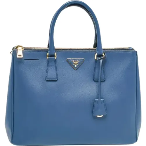 Pre-owned Tote Bags, female, , Size: ONE SIZE Pre-owned Leather totes - Prada Vintage - Modalova