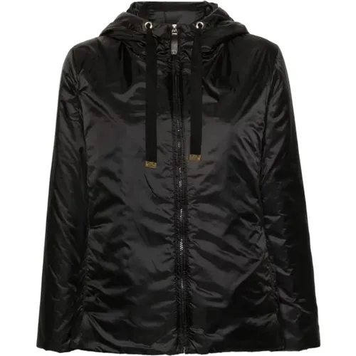 Light Jackets, female, , Size: 2XS Lightweight Hooded Jacket - Max Mara - Modalova