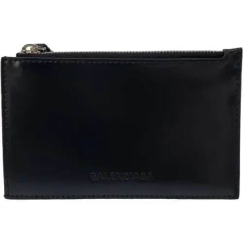 Pre-owned Wallets, male, , Size: ONE SIZE Pre-owned Leather wallets - Balenciaga Vintage - Modalova