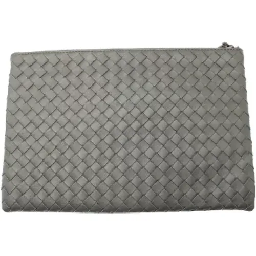 Pre-owned Clutches, female, , Size: ONE SIZE Pre-owned Leather clutches - Bottega Veneta Vintage - Modalova