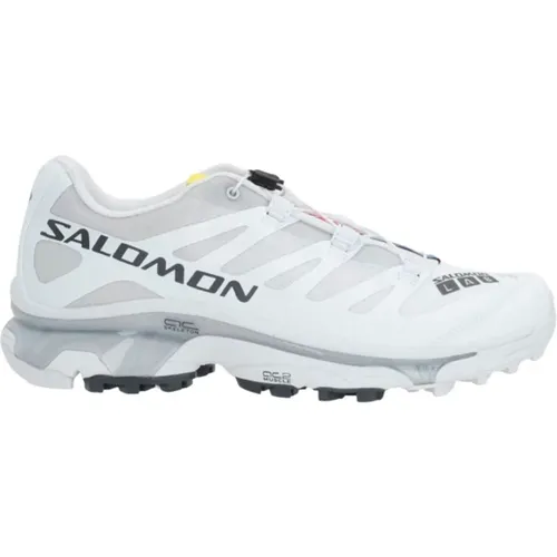 Hellgraue Low-Top Mesh Sneakers - Salomon - Modalova