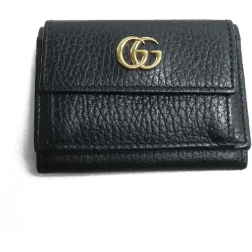 Pre-owned Wallets, female, , Size: ONE SIZE Pre-owned Leather handbags - Gucci Vintage - Modalova