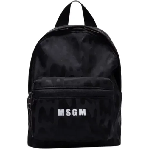 Backpacks, unisex, , Size: ONE SIZE Mini Logo Backpack - Msgm - Modalova