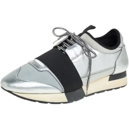 Pre-owned Sneakers, female, , Size: 8 US Pre-owned Leather sneakers - Balenciaga Vintage - Modalova