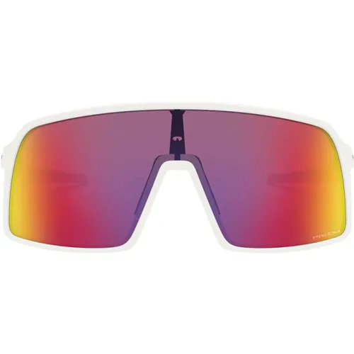 Sportliche Sonnenbrille mit Prizm Road Linse - Oakley - Modalova