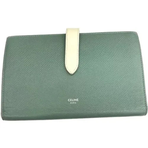 Pre-owned Leather wallets , female, Sizes: ONE SIZE - Celine Vintage - Modalova