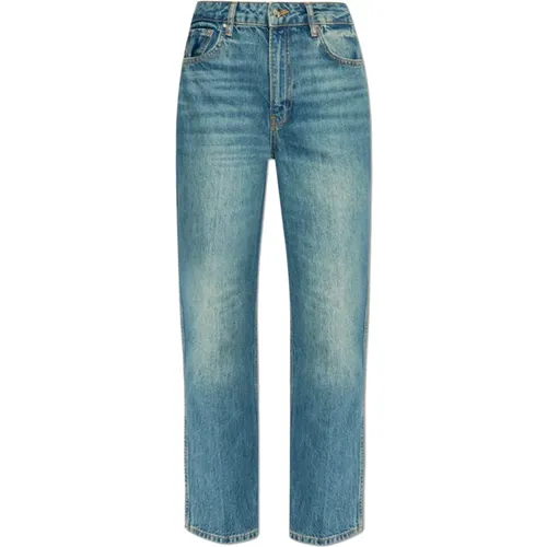 Jeans mit Logo , Damen, Größe: W29 - Anine Bing - Modalova